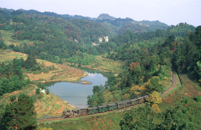 Shibanxi Schmalspurbahn