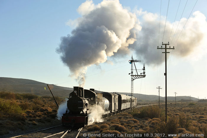 Eisenbahnfotografen reisen nach Argentinien