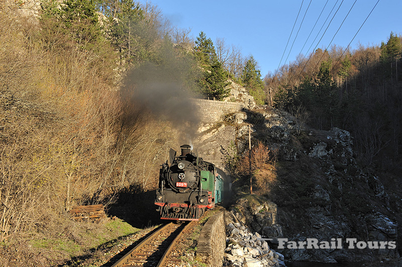 BDZ - Narrow Gauge Steam in Bulgari 609.76