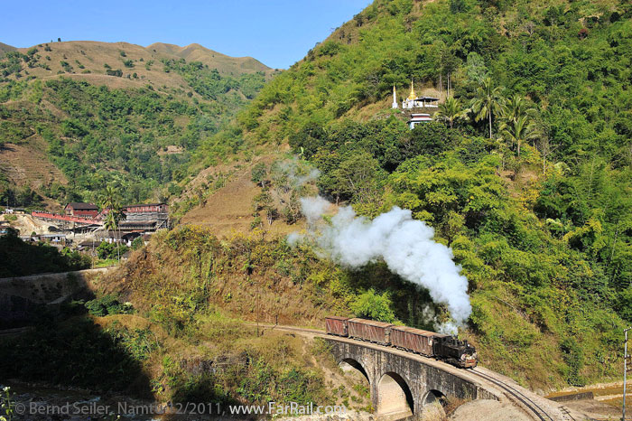 Burma Mines Railway: Wallah Gorge Spirale