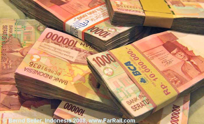 Wollen Sie einmal Millionär sein? Reisen Sie nach Indonesien!