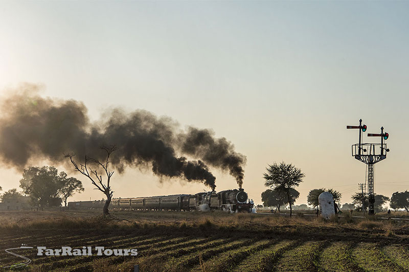 Breitspur-Dampf in Pakistan