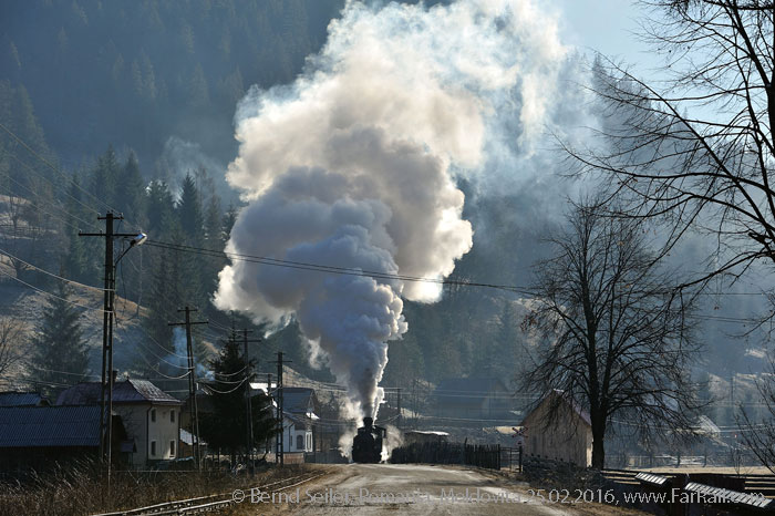 Dampf auf Schmalspurstrecken in Rumänien