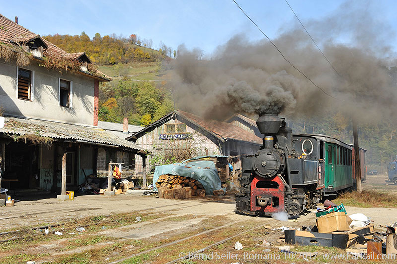 Narrow Gauge Steam in Romania: Campeni