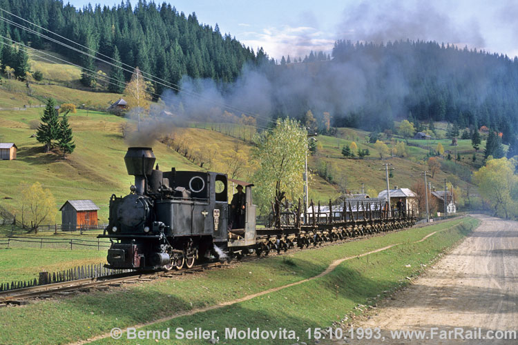 Waldbahn Moldovita in der guten alten Zeit - naja, fast