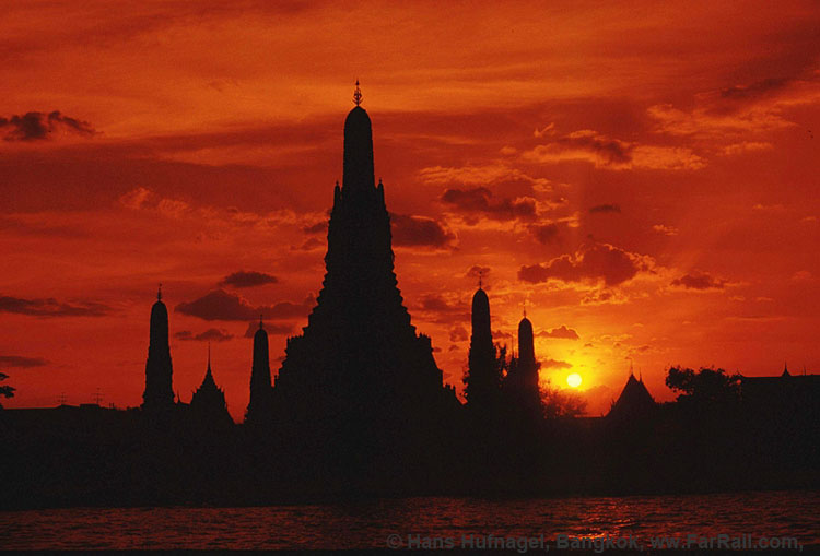 Tempel in Bangkok, © Hans Hufnagel
